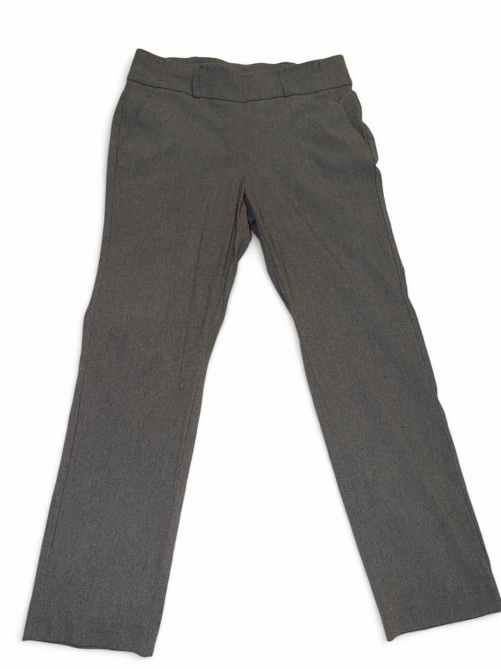 Simply Vera Vera Wang Gray Straight-Leg Dress Trousers